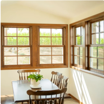 ProVia Aeris Double Hung Stained Window