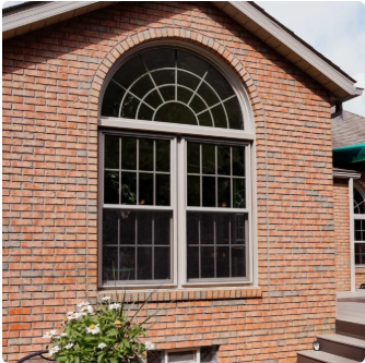 ProVia Endure Double Hung with Archtop